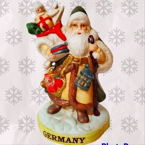 1991 RSVP Santa’s Of The Nations GERMANY Hand Painted Porcelain